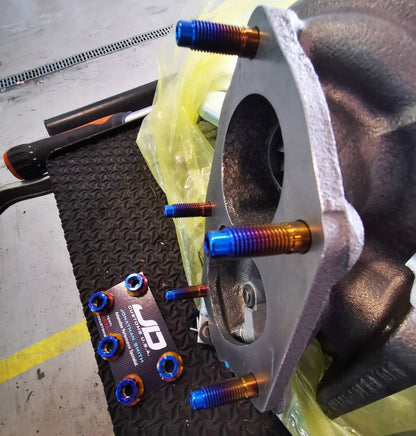 JDC Titanium Stud Sets M8/M10 (Universal)