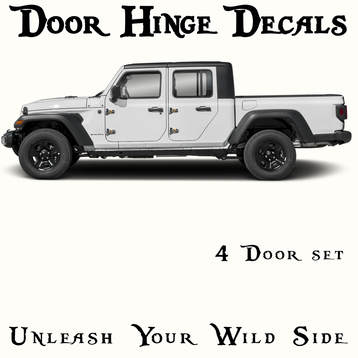 Dragon scales Door hinge decals 17