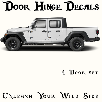 Dragon scales Door hinge decals 17