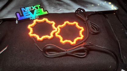 Gear RGB Halos Includes Controller With Drl And Turn Signal Inputs