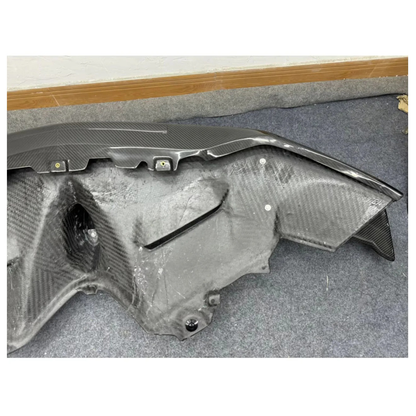 SVJ Style Dry Carbon Fiber Rear Wing with Base for Lamborghini Aventador LP700 LP750 SVJ