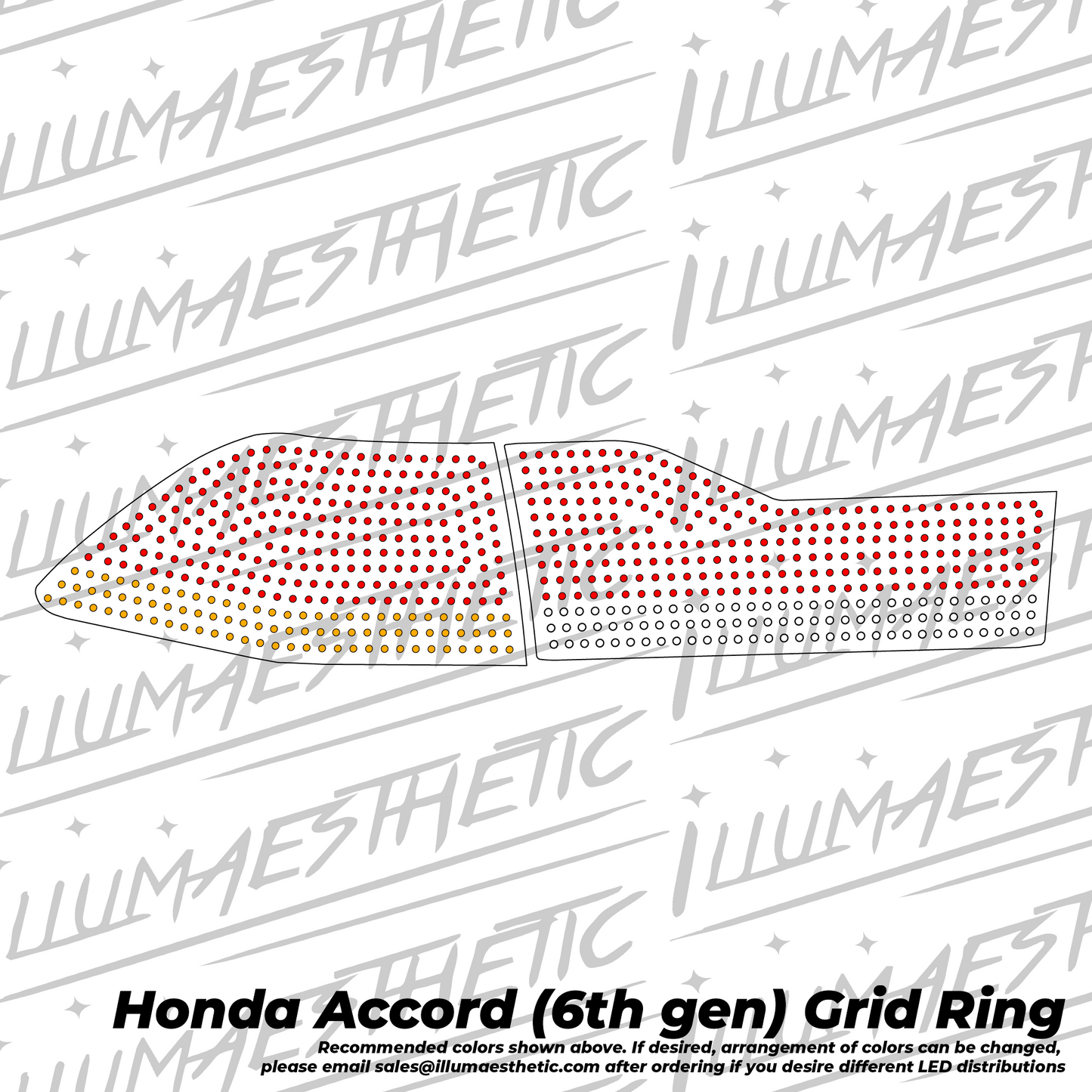 Honda Accord Sedan (CF8 and CG1-CG6, 6th Gen) - Complete DIY Kit