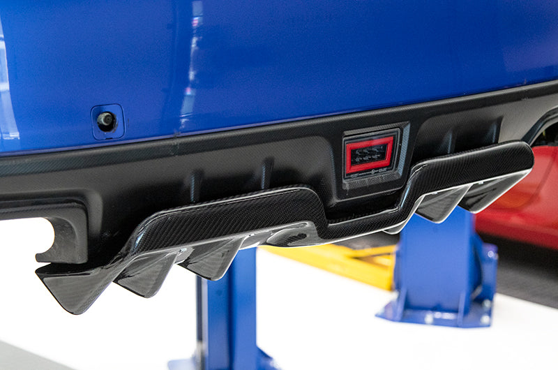 OLM A1 Style Carbon Fiber Rear Diffuser - 2015-2021 WRX / STI