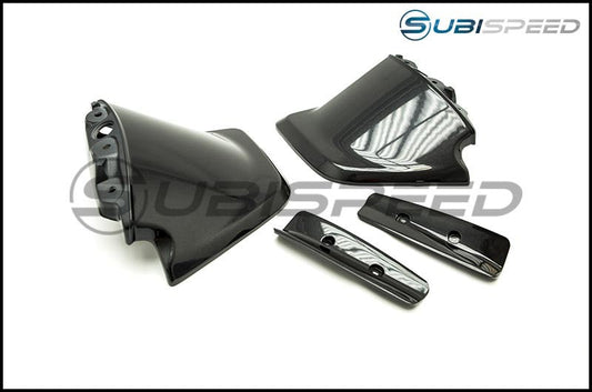 OLM STI Style Paint Matched Spoiler - Dark Gray Metallic Asphalt - 2015-2021 Subaru WRX / STI