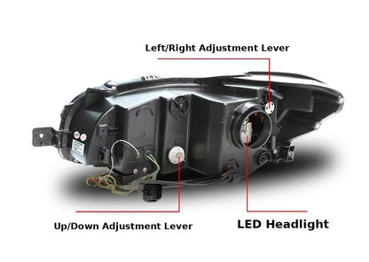 JDMuscle x Lighting Guys [15-21 WRX Base and Premium, 15-17 STI] Custom Headlight V1 *Special Order No Cancellation