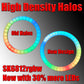 High Definition Color Flow Halos - 5v SK6812 RGBW