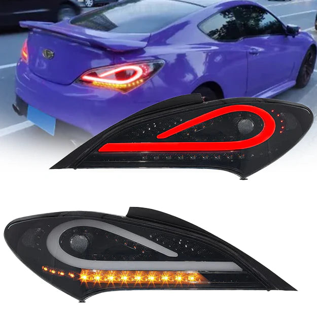 NTXGLOW RGB tail lights (09 - 16 Hyundai genesis coupe bk1)