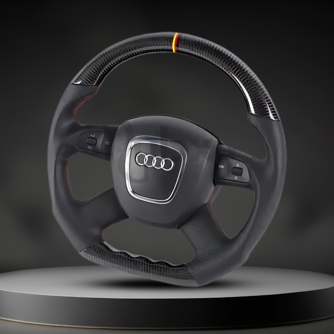 Audi A3, A4, A5, A6, & Q7 Custom Steering Wheel by Exclusive Steering