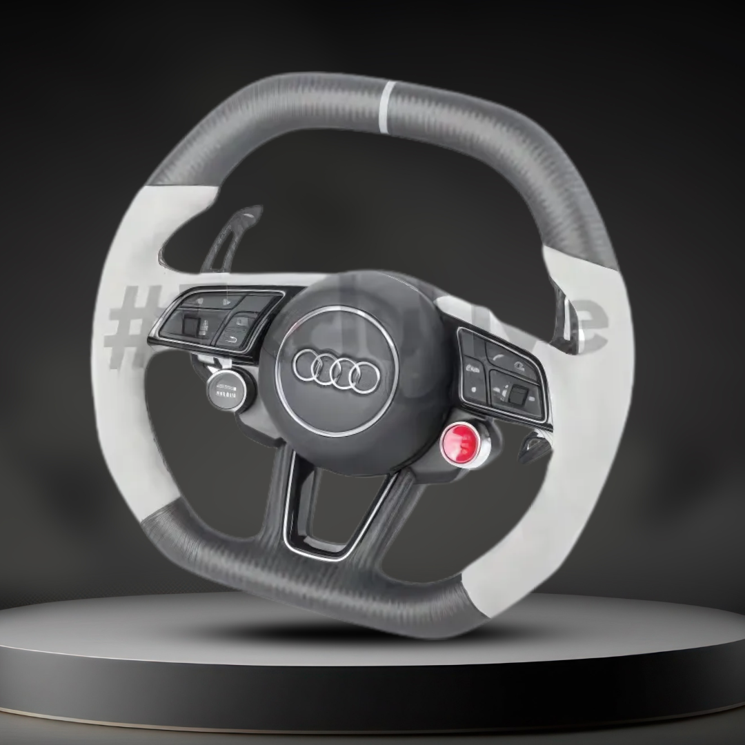 2017-2020 Audi A5, S3, RS3, S4, RS4, S5, RS5  Custom Steering Wheel by Exclusive Steering