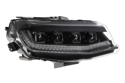 2016-2018 Chevy Camaro Fish Eye Projector Headlights – Amber Sequential Turn Signals, LED DRL