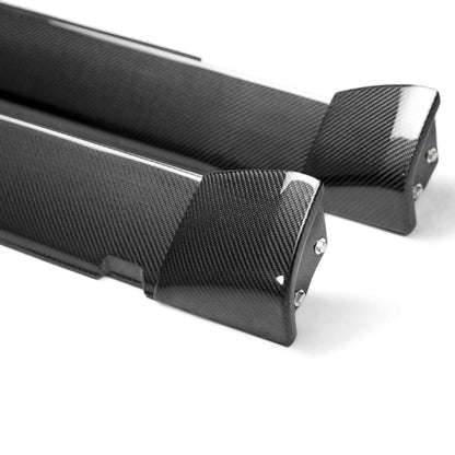 2018-2024 Dodge Challenger Widebody Demon/Hellcat/Redeye/Scat Pack Carbon Fiber Side Rocker Panels (Pair)