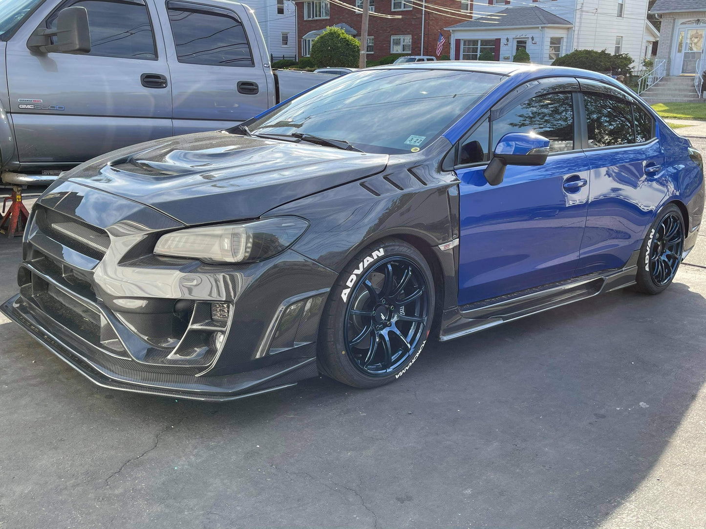 JDMuscle [15-21 WRX/STI] Carbon Fiber/FRP Vented Fenders V2