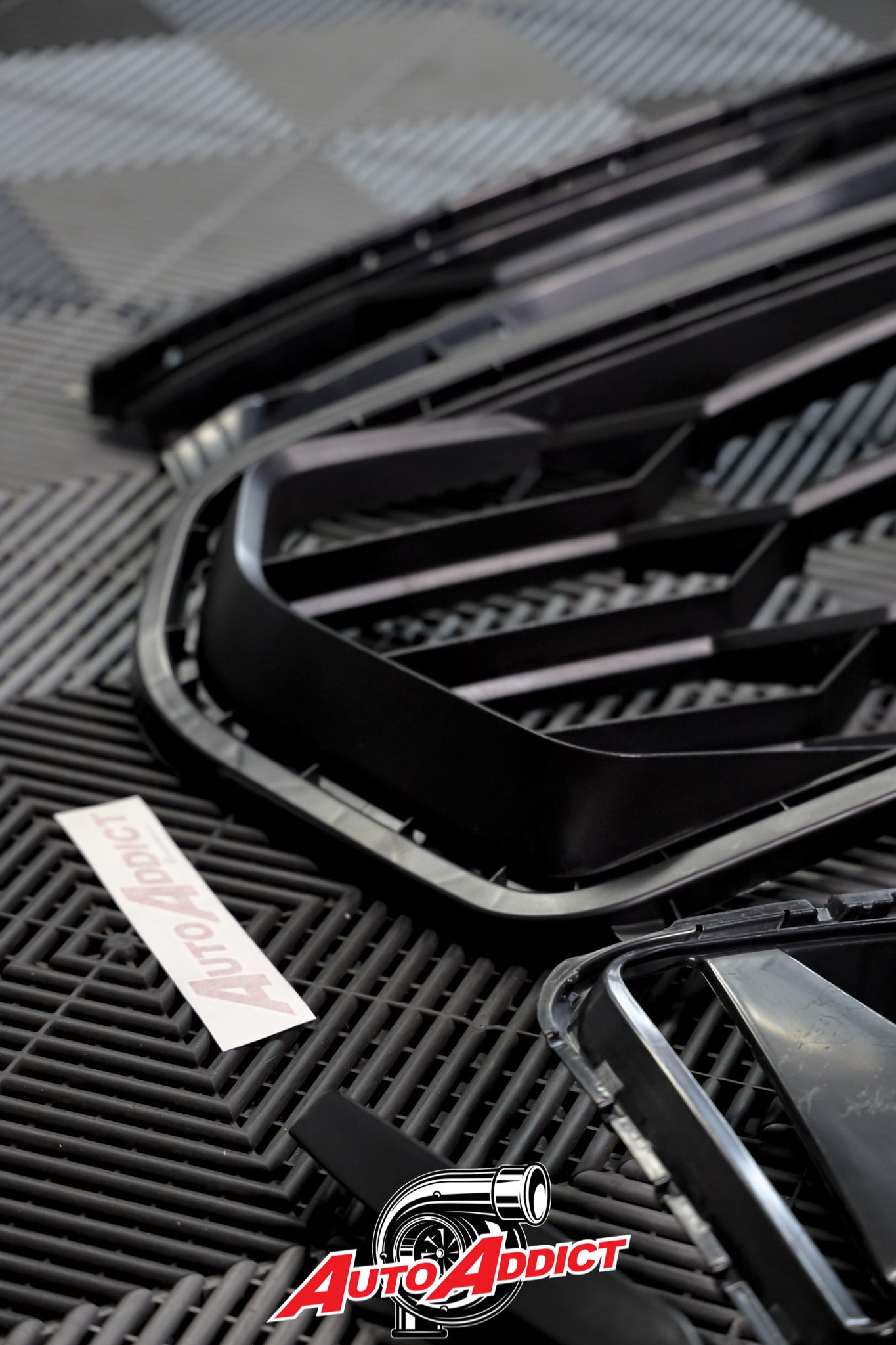 2010-2015 Chevy Camaro ZL1 1LE Track Package Front Bumper Conversion 11pcs Full Kit Flat BLK Body Kit