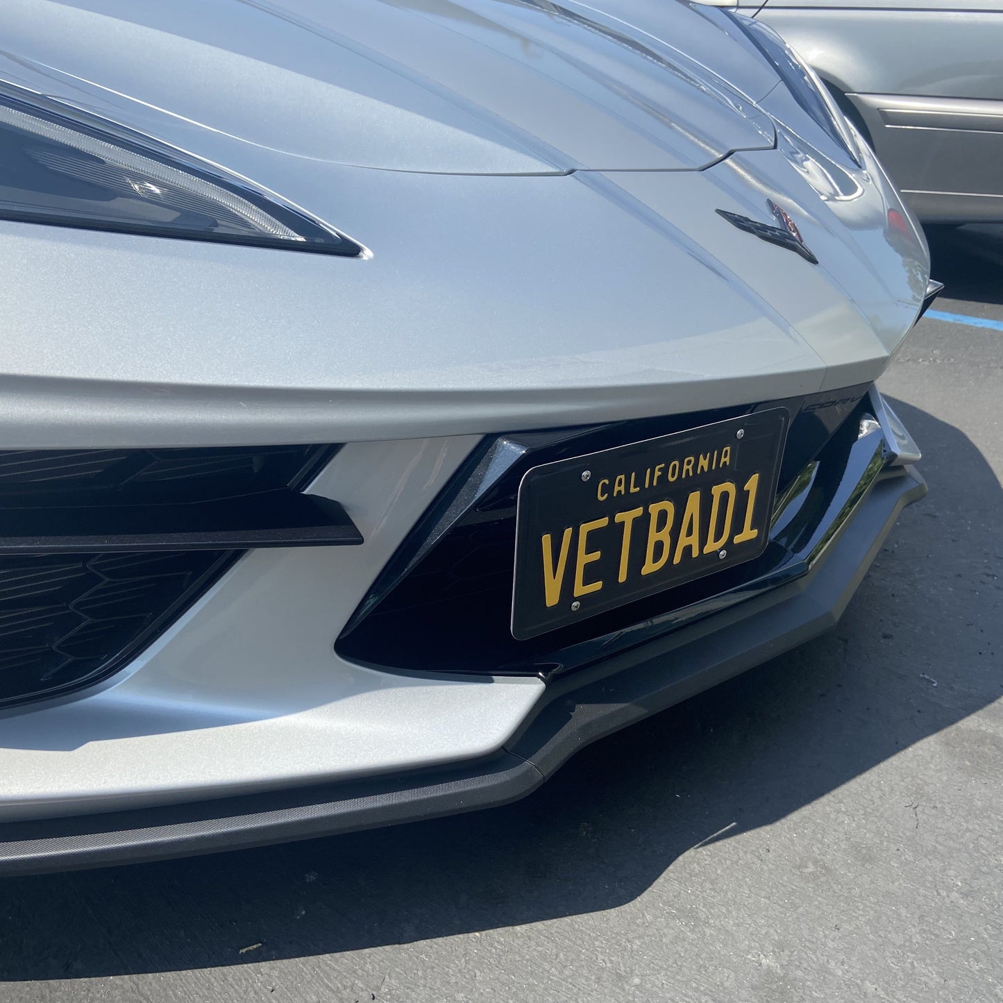 Corvette 20-26 License Plate Holder
