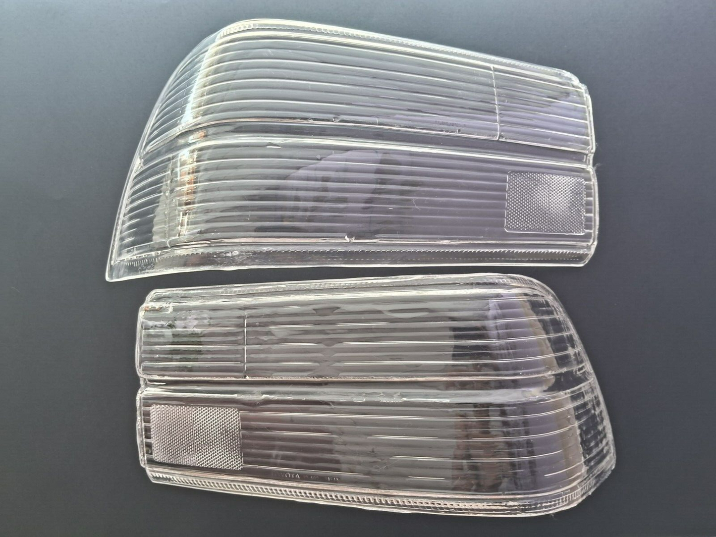For 1993-1997 Toyota Corolla Clear Chrome Front Bumper Light Lamp Set Left Right For 1993-1997 Toyota Corolla Clear Chrome Front Bumper Light Lamp Set Left Right