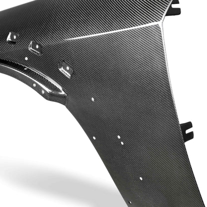 2018-2023 Dodge Challenger Widebody Hellcat/Demon/Redeye Carbon Fiber Front Fenders (Pair)