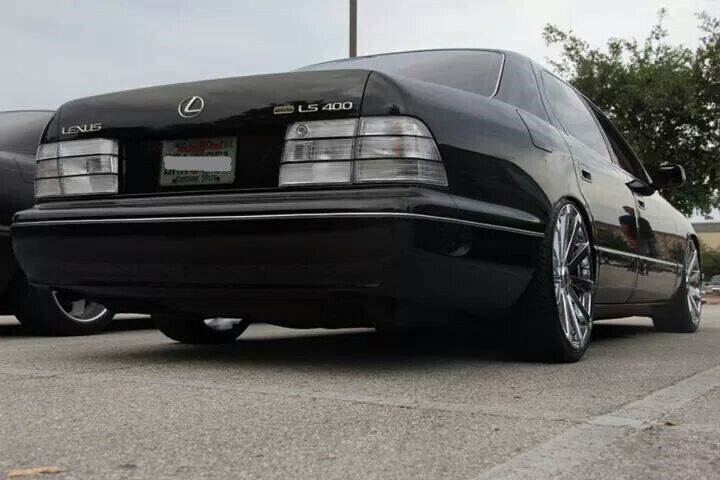 1995 1997 LEXUS LS400 CELSIOR CLEAR TAIL LIGHT LENSES