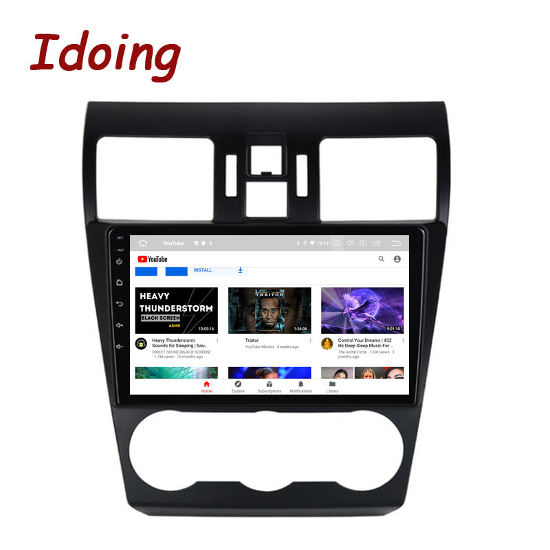 Idoing Head Unit for Subaru Forester 14-18  /  Imprezza 14-16  / XV 14-17 *Harman Kardon Compatible *Wireless Apple CarPlay & Android Auto