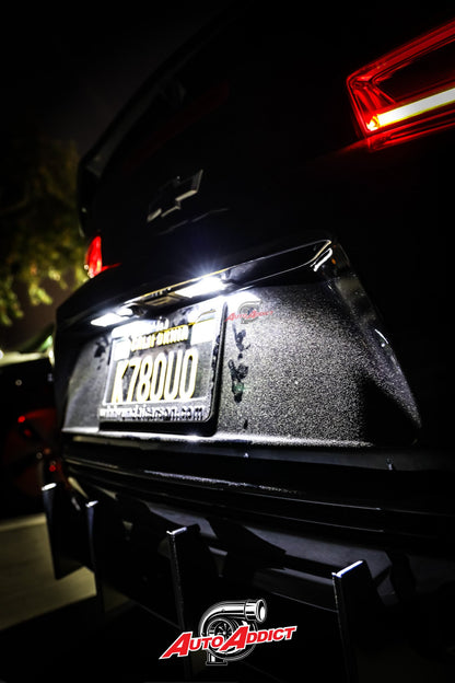 T10 LED White License Plate Lights