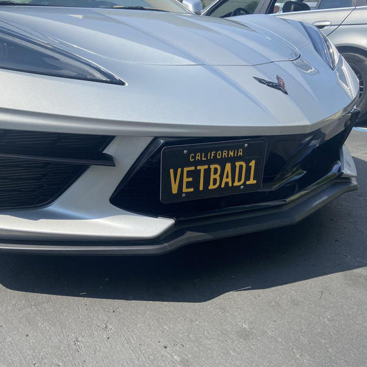 Corvette 20-26 License Plate Holder