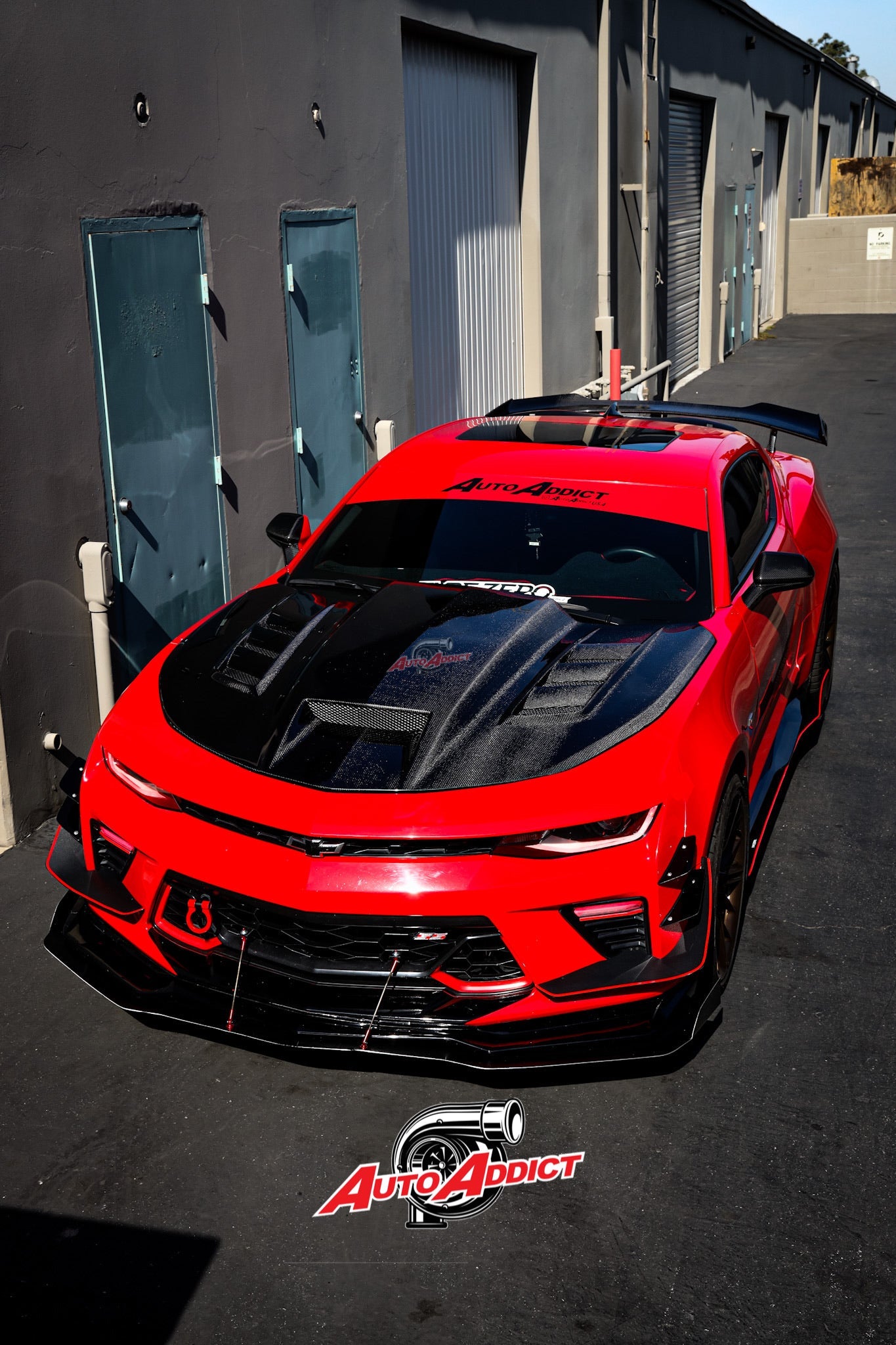 2016-2025 Chevy Camaro Terminator Full Carbon Fiber Hood