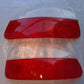 1993-1997 HONDA DEL SOL RED/CLEAR TAIL LIGHT LENSES