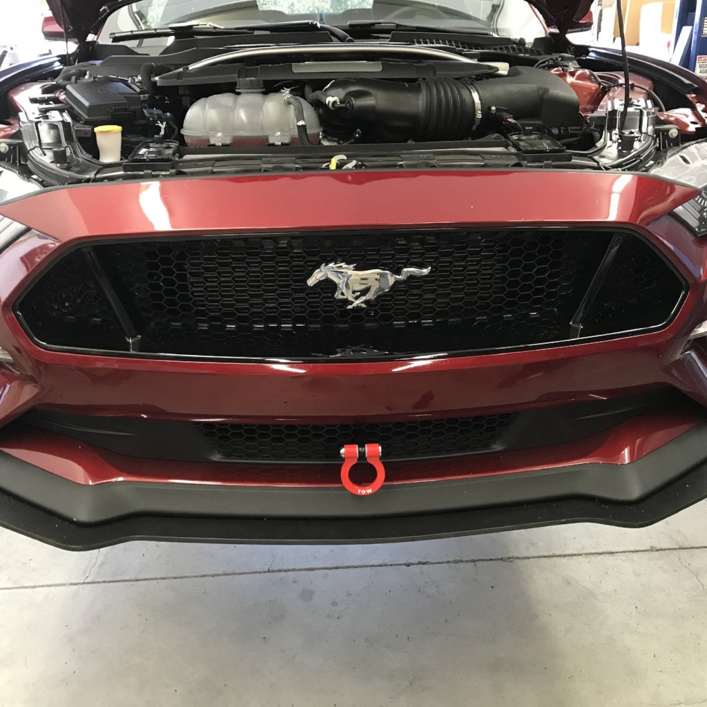 Mustang 18-23 GT Feather Lite Tow Hook
