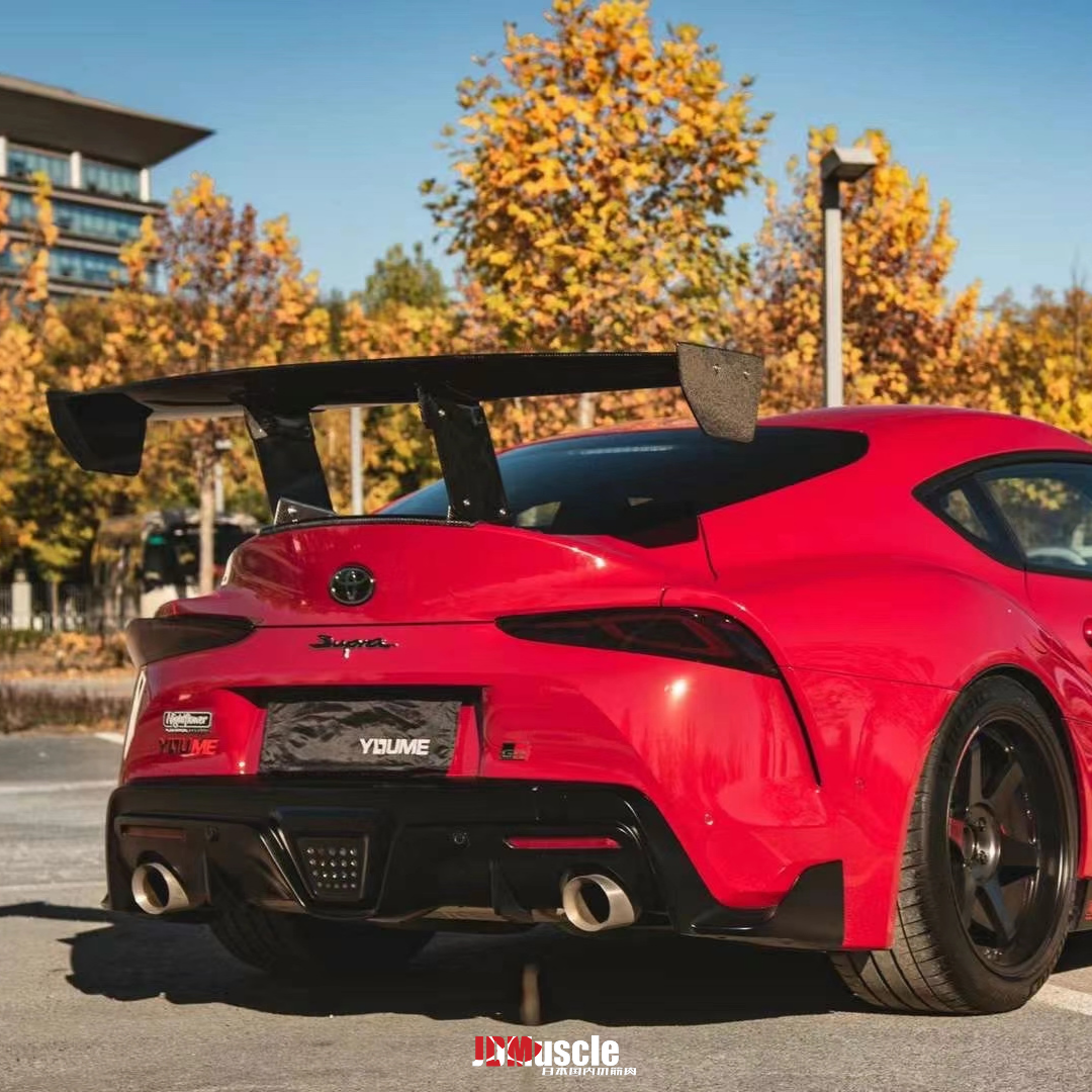 JDMuscle Tanso Carbon Fiber GT Spoiler VS1 Style for 2020+ Toyota Supra
