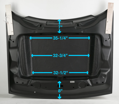 2015-2023 Dodge Challenger Demon Cowl Style Carbon Fiber Hood