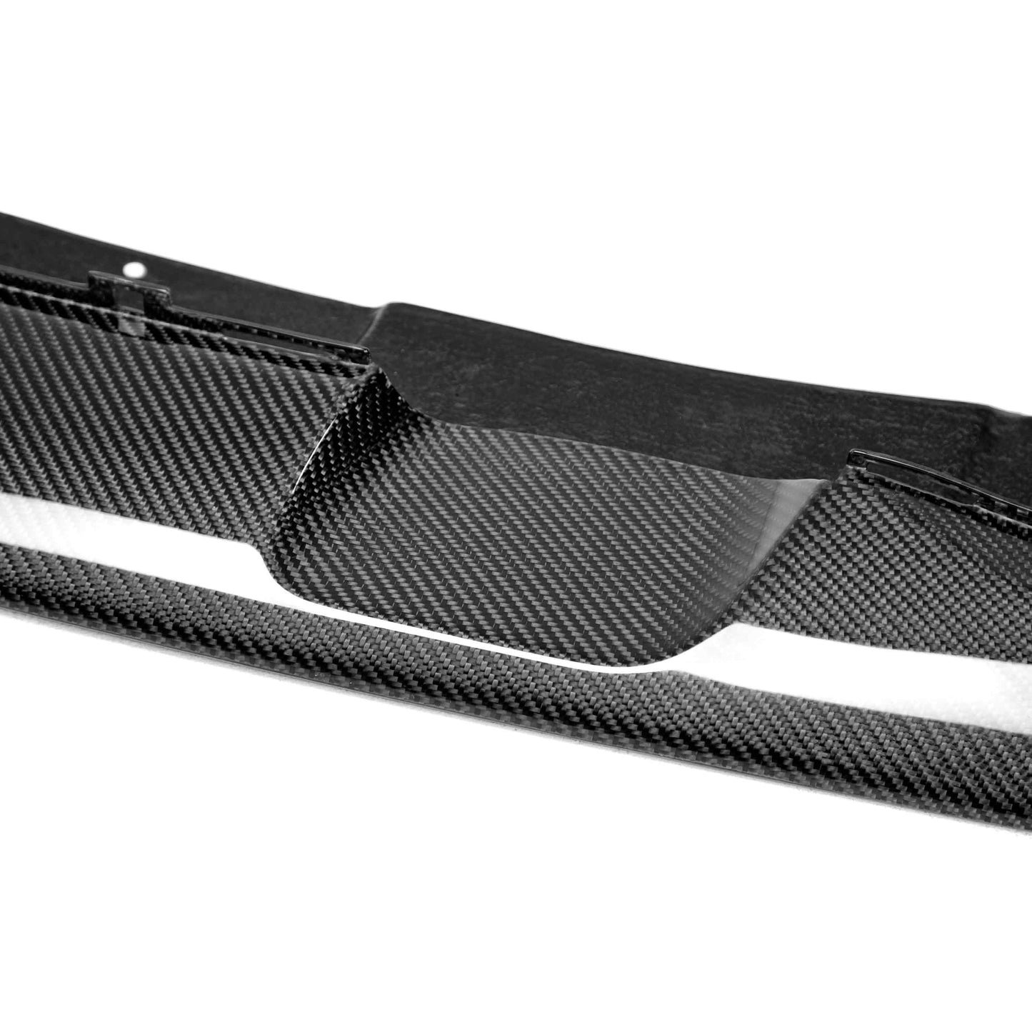 2011-2014 Dodge Challenger Carbon Fiber TPE-SRT8 Front Chin Spoiler