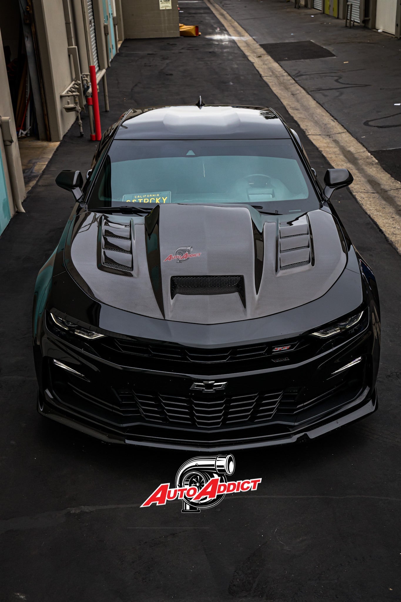 2016-2025 Chevy Camaro Terminator Full Carbon Fiber Hood