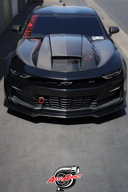 2016-2024 Chevy Camaro Type-Copo Double Sided Carbon Fiber Hood