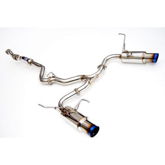 Invidia [15-21 WRX/STI, 14-17 FXT] N1 Dual Cat Back Exhaust Titanium Tips | HS15STIGTT