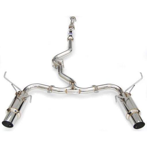 Invidia Dual N1 Single Layer SS Tipped Cat Back Exhaust STI 2008-2014 / WRX 2011-2014 Hatchback | HS08STIGTP
