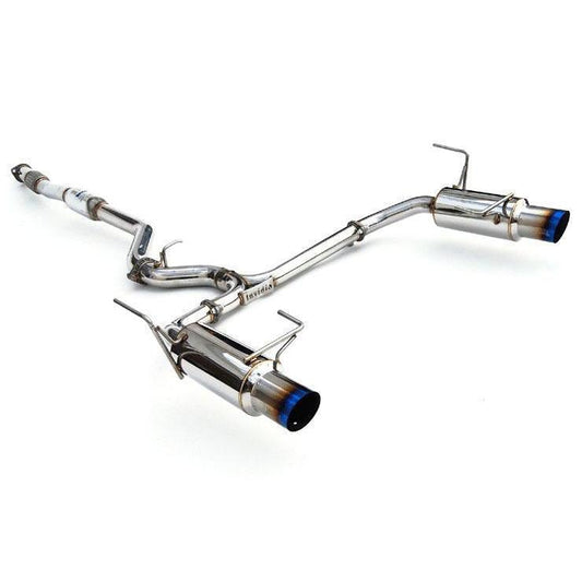 Invidia Dual N1 Single Layer Titanium Tip Cat Back Exhaust Subaru Legacy GT 2010-2012 | HS10SL1GTT