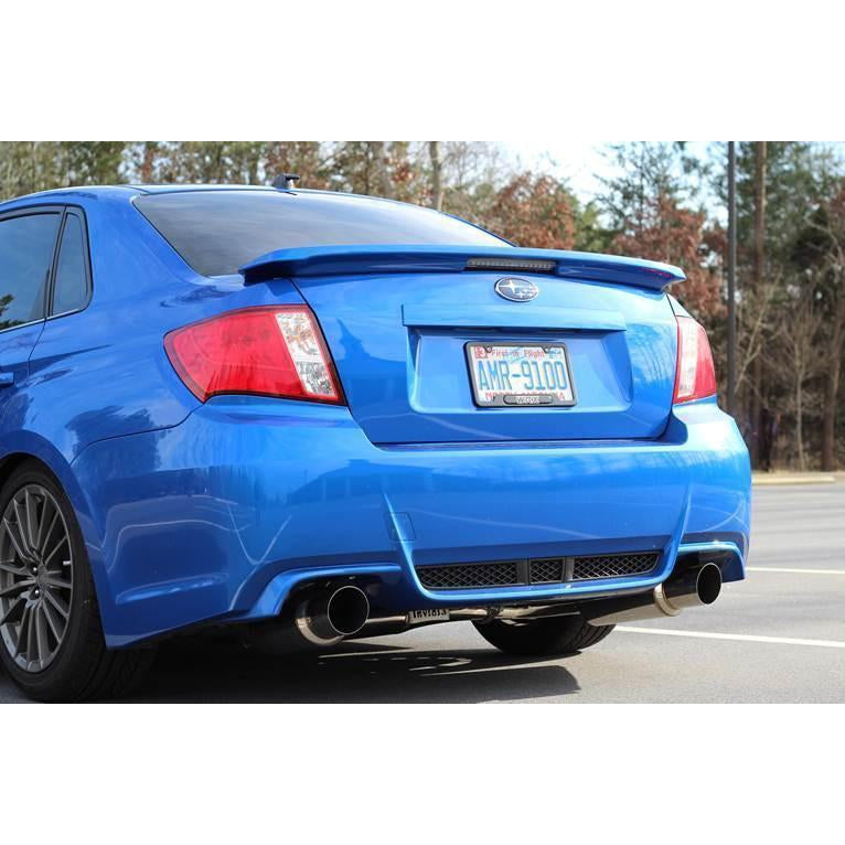 Invidia Dual N1 Stainless Steel Tips Cat Back Exhaust WRX/STI Sedan 2011-2014 | HS11STIGTP