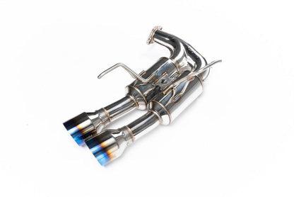 Invidia [15-21 WRX/STI] Gemini R400 Titanium Quad Tip Exhaust | HS15STIGM4ST