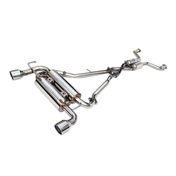 Invidia Gemini Rolled Stainless Steel Tip Cat Back Exhaust Infiniti G37 Coupe 2008-2013 | HS07IG7GIS