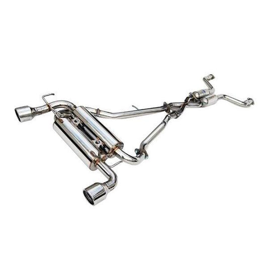 Invidia Gemini Rolled Stainless Steel Tip Cat Back Exhaust Infiniti G37 Coupe 2008-2013 | HS07IG7GIS