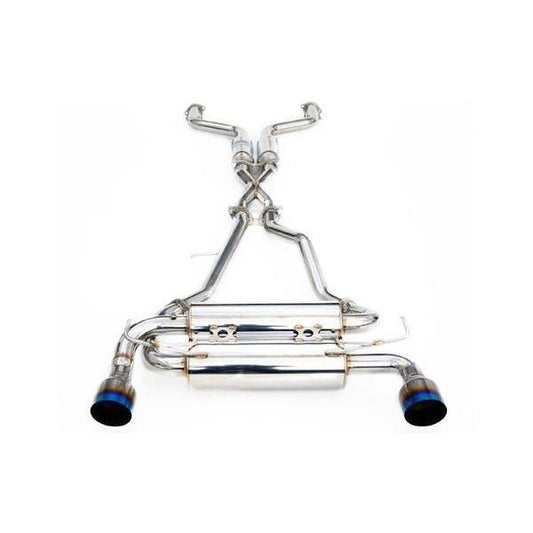 Invidia Gemini Single Layer Titanium Tips Cat Back Nissan 350z 2003-2009 | HS02N3ZGIT