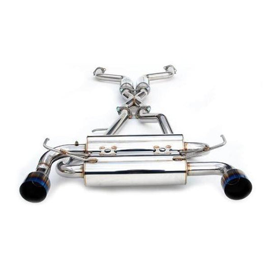 Invidia Gemini Single Ti-Tips Cat Back Exhaust Infiniti FX35 / FX45 2003-2008 | HS03IFXGIT