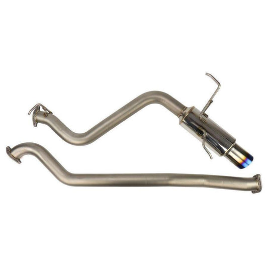 Invidia 15-21 WRX/STI N1 Cat Back Exhaust w/ Bead Blasted Piping Titanium Tip | HS15SW4BGR1GT