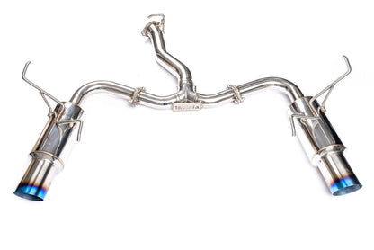 Invidia [22-25 WRX] N1 Twin Outlet Single Layer Tip Cat-Back Exhaust | HS22WRXGTT