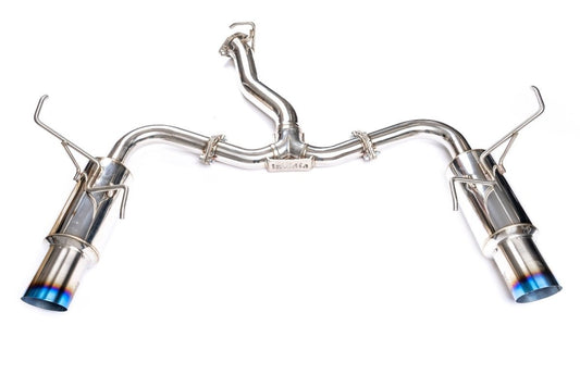 Invidia [22-25 WRX] N1 Twin Outlet Single Layer Tip Cat-Back Exhaust | HS22WRXGTT