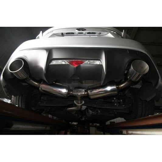 Invidia N2 60mm Single Layer Stainless Steel Tips Cat Back Exhaust BRZ / FT-86 /FR-S 2013+ | HS12SST6N21GS