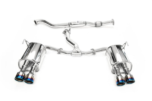 Invidia [22-25 WRX] Q300 Rolled Titanium Tip Cat-Back Exhaust | HS22WRXG3T