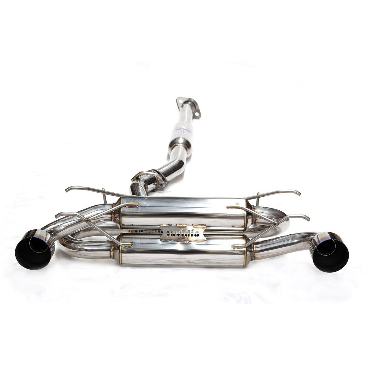 Invidia 13-22 BRZ / 13-16 FRS/ 17-21 GT86 / 2022 GR86 Gemini R400 Dual Stainless Steel Tip Exhaust | HS12SST7GM1SS