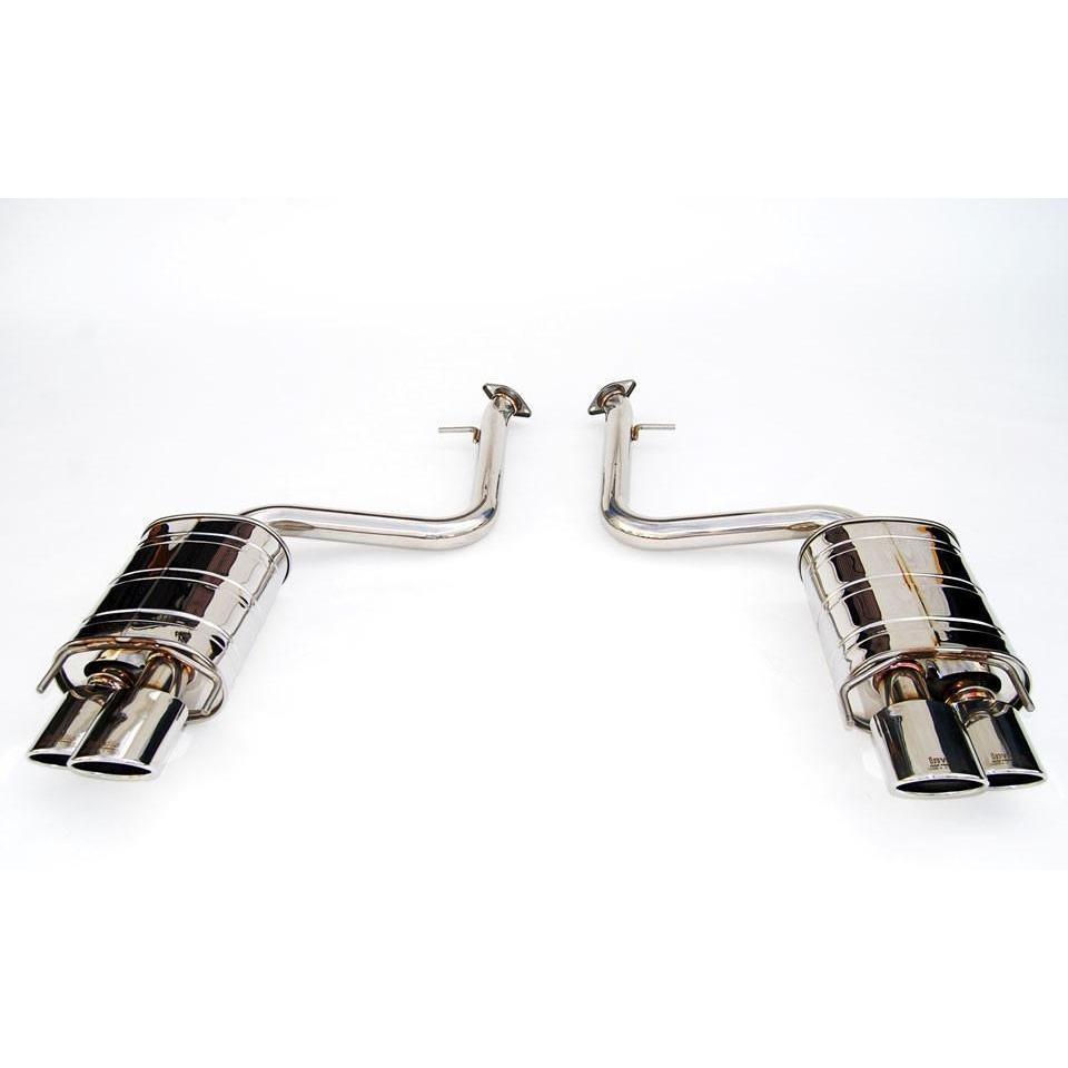 Invidia SS Quad Rolled Tip Axle Back Exhaust Lexus RC350/200T 2015+ | HS14LRCDR4OS