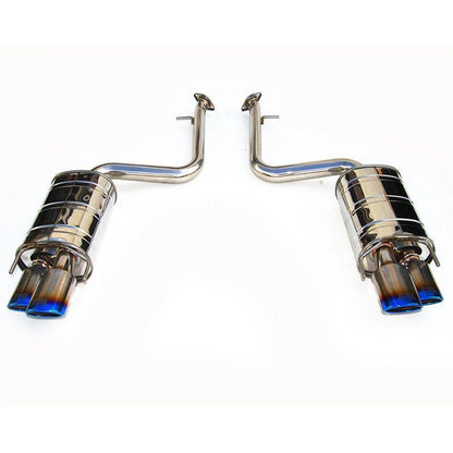 Invidia Titanium Quad Rolled Tip Axle Back Exhaust Lexus RC350/200T 2015+ | HS14LRCDR4OT