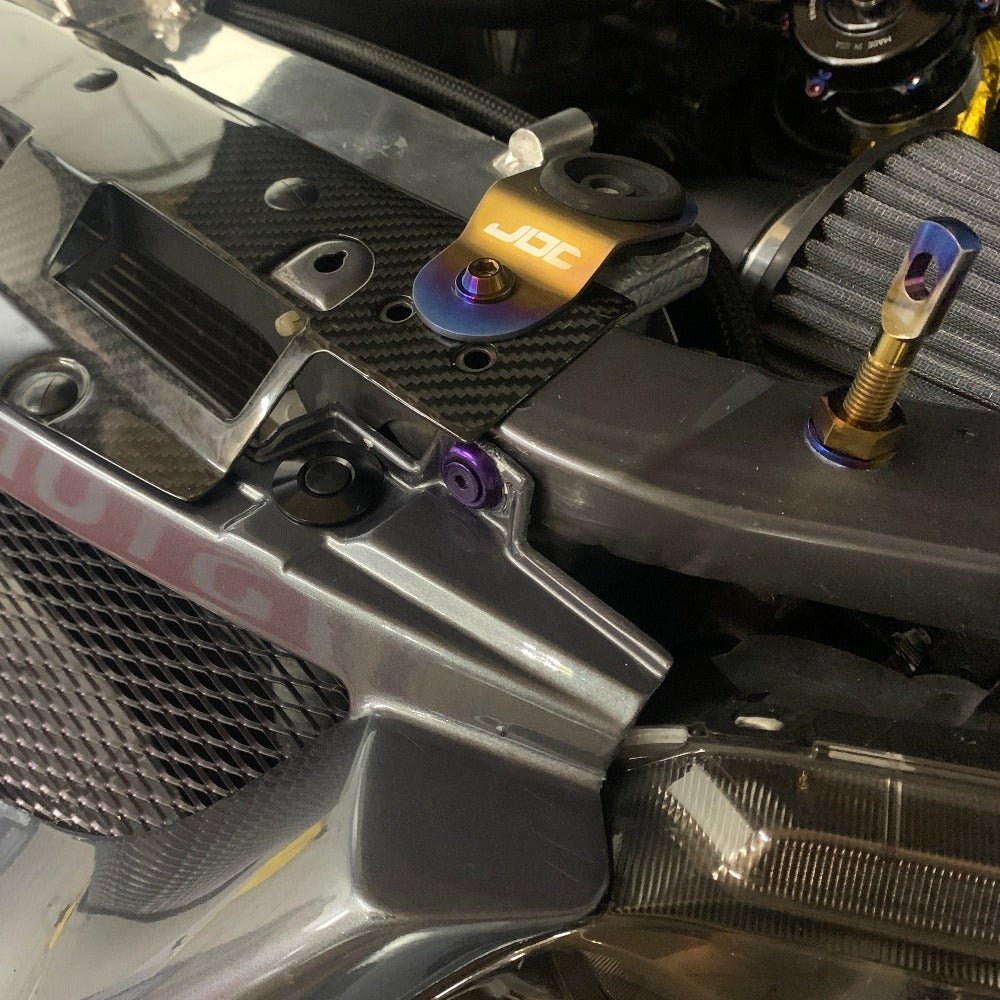 JDC Front Bumper Quick Release | Front Core Support Kit (Evo 8/9)